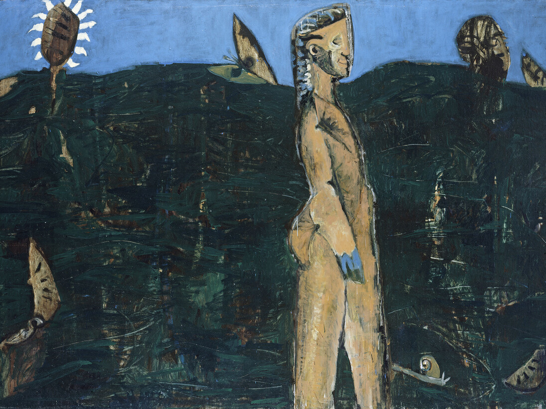 Markus Lüpertz, 5 Bilder über das mykenische Lächeln - Der Frühling, 1985 © BPK, Berlin, Dist. RMN-Grand Palais / image BStGS © ADAGP, Paris 2015