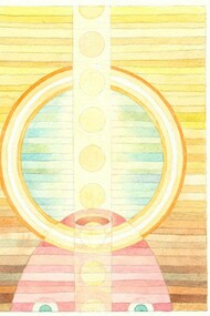 Crown - pencil and watercolour by Mark Weighton September 2022