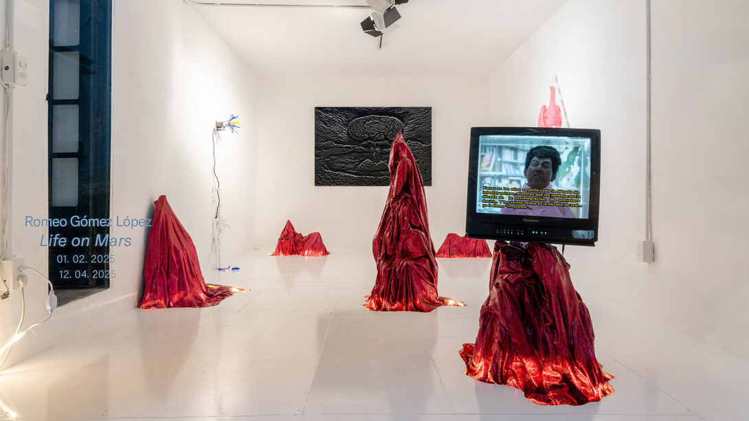 Romeo Gómez López, Life on Mars, exhibition view. Courtesy of Travesía Cuatro Gallery