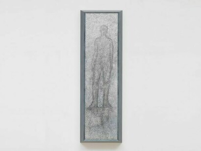 Richard Artschwager, Standing Self Portrait, 2009 © Richard Artschwager. Courtesy Gagosian Gallery. Photography by Robert McKeever