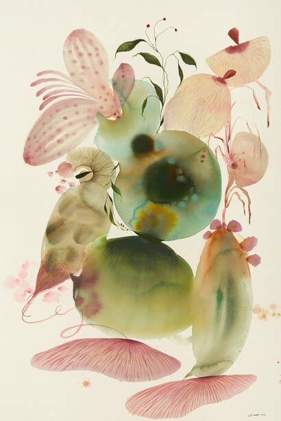 Suyao Tian, Aviary (detail), 2023. Courtesy of the artist and Claire Oliver Gallery