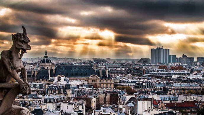 Paris, view over the roofs © Steve Lorillere
