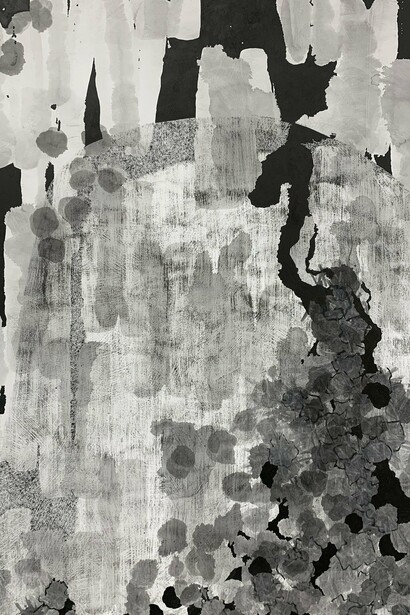 Nishiki Sugawara-Beda, Adapt adopt, Artwork (detail), 2024. Courtesy of the artist and Amos Eno Gallery