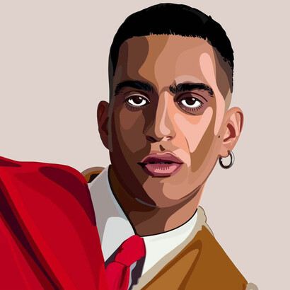 Sesto classisifcato, Mahmood, con "Tuta gold" 