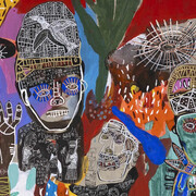 Hako Hankson, Présences immémoriales (détail). Avec l'aimable autorisation de L'Atelier 21
