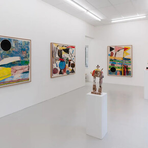 Sune Christiansen, High and dry, exhibition view. Courtesy of Bricks Gallery