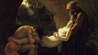  Anne-Louis De Roussy Girodet, The Funeral of Atala