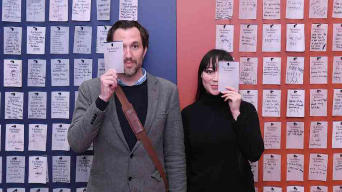 A Monument for the Anxious and Hopeful. Courtesy of The Rubin Museum of Art