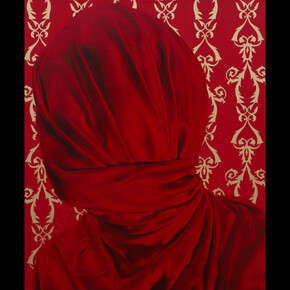 Alayna Coverly, For You, 2018. Oil on canvas, 24 x 20 in (60.96 x 50.8 cm). Courtesy of VillageOneArt