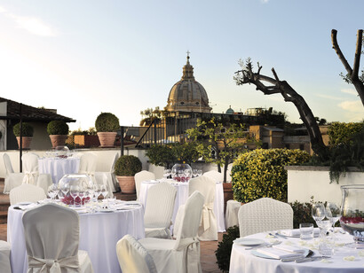 Hotel Inghilterra. Terrazza