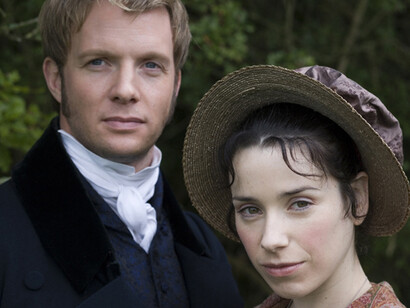 Sally Hawkins y Rupert Penry-Jones en "Persuasión" (2007)