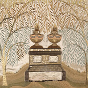 Mourning Sampler, about 1810. Courtesy of the Art Institute of Chicago