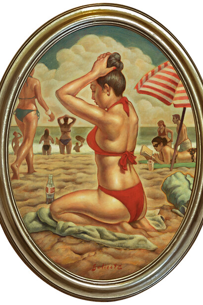 Danny Galieote, Beach bun. Courtesy of JoAnne Artman Gallery 