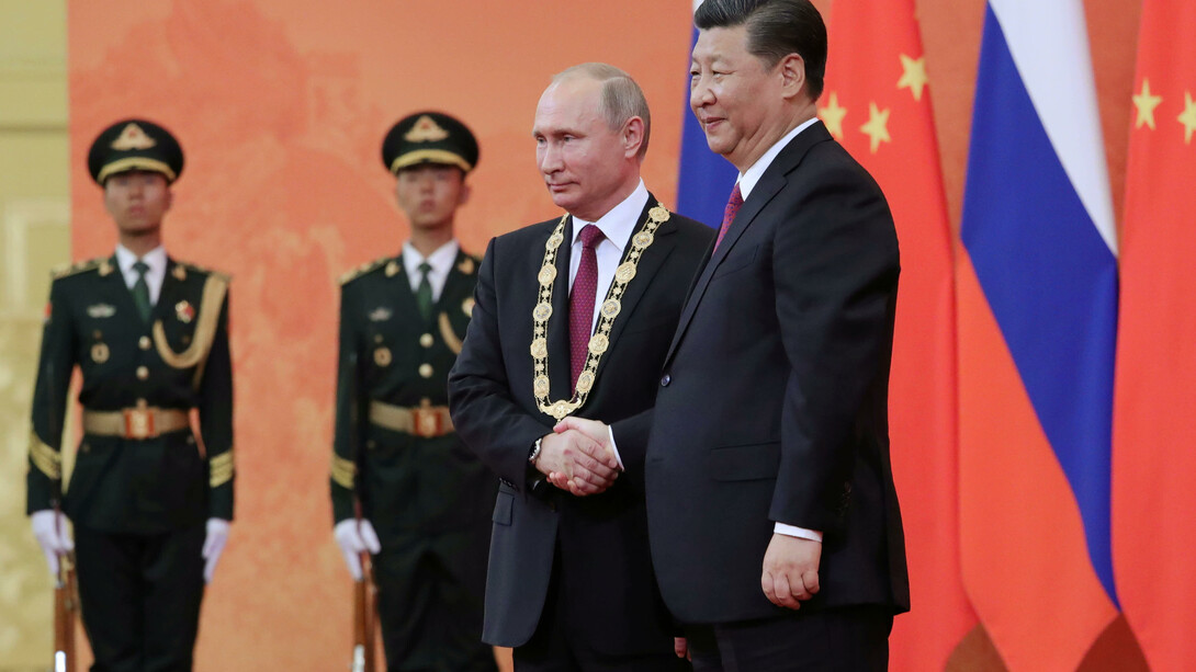 Vladímir Putin y Xi Jinping
