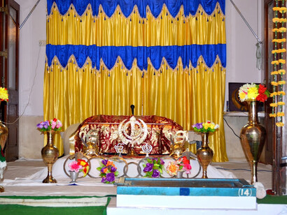 The Sanctum in the Gurudwara