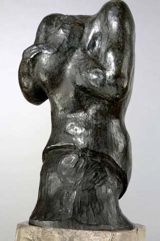 Torso of a Woman, figure, Auguste Rodin, 1914, France. Museum no. A.38:1&2-1914. © Victoria and Albert Museum, London