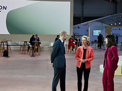 During the Artificial Intelligence Action Summit in Paris, France, key leaders gathered: Jean-Noël Barrot, French Minister for Europe and Foreign Affairs; Ursula von der Leyen, President of the European Commission; and Clara Chappaz, French Minister Delegate for AI and Digital Technologies