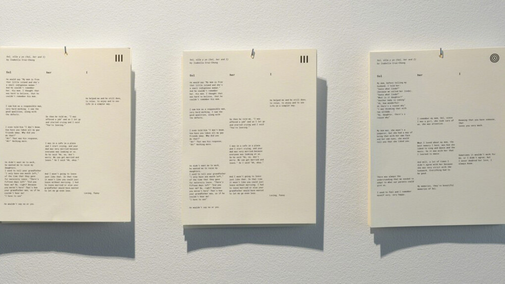 Sol, ella, y yo (Sol, her, and I). Courtesy of A.I.R. Gallery