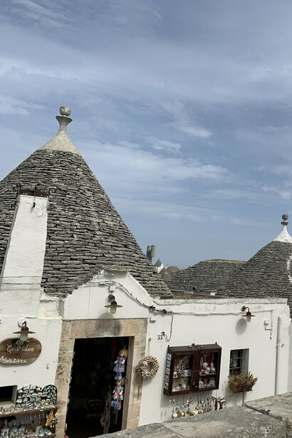 Shops in Alberobello, Italy 