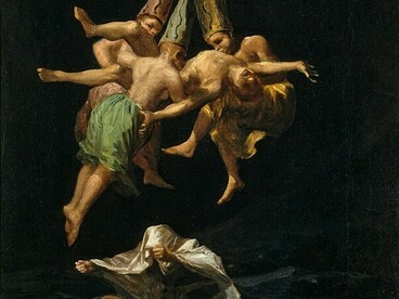 Francisco de Goya, Witches’ Flight (1798)