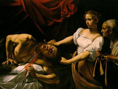 «Judite e Holofernes» (1599), Caravaggio