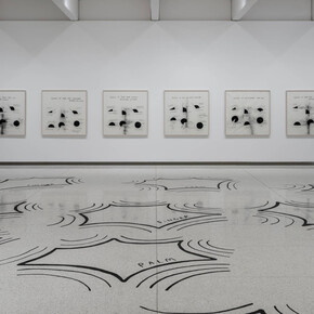 Christine Sun Kim, All day all night, exhibition view. Courtesy of Walker Art Center
