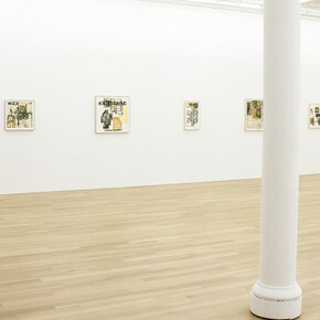 Périgord Construction of Vision Drawings. Courtesy of Peter Blum Gallery