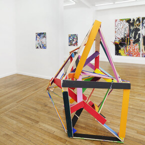 Franck Chalendard, The wind blows where it wills, exhibition view. Courtesy of Ceysson and Bénétière