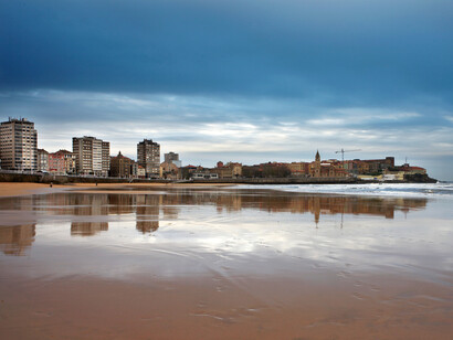 Gijón. Playa de San Lorenzo