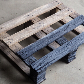 Valeria Vaccaro, Urban platform burned, 2021. Courtesy of Punto Sull’Arte