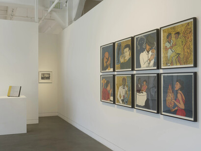 Various artists, A new chapter, exhibition view. Courtesy of Haines Gallery