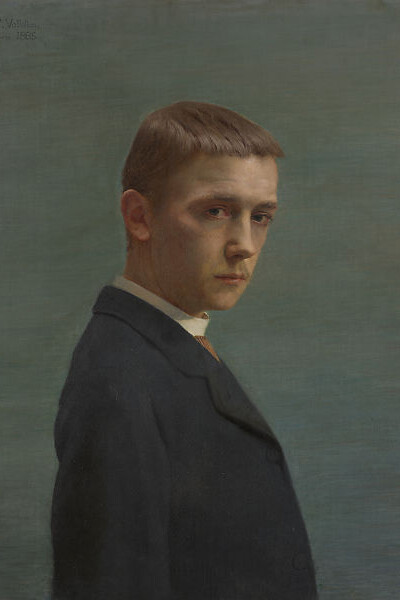 Self-Portrait at the Age of 20 (Autoportrait à l’age de vingt ans)
1885
Félix Vallotton