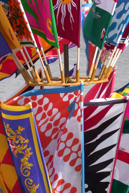 Stendardi del Palio di Siena