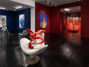 Maggi Hambling and Sarah Lucas, Ooo la la, exhibition view. Courtesy of Contemporary Fine Arts 