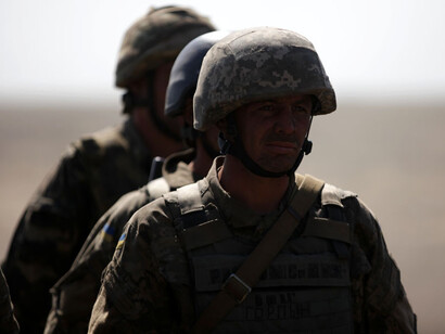 Ukrainian military launches an anti-terrorist campaign in the Donbas region during the early phase of the war