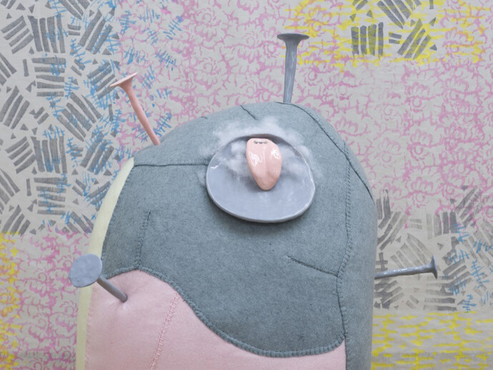 Jonathan Baldock, installation shot, 2014, Courtesy of Vitrine