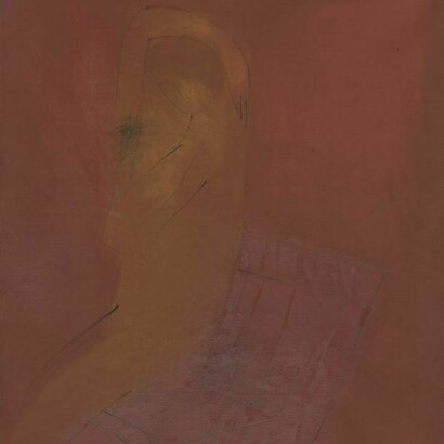 Anatoly Basin, Sitting, 2010, Oil on canvas