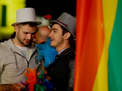 Participantes en una Marcha del Orgullo