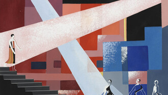 Alexandra Exter, Beleuchtungsmodell für das Theater, 1930