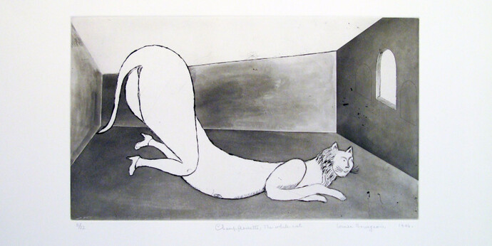 Louise Bourgeois. Courtesy of Marlborough Gallery