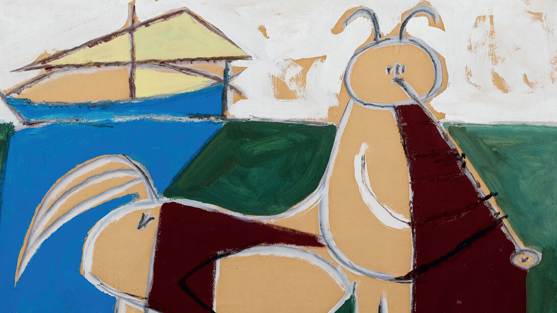 Pablo Picasso, The centaur and the ship (detail), 1946. Mit freundlicher genehmigung der Art Encounters Foundation