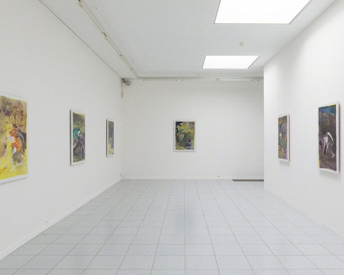 Maki Na Kamura, Steine legen, Äpfel lesen. Courtesy of Museum Dhondt-Dhaenens