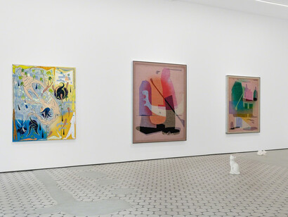Florian Meisenberg and David Renggli. Courtesy of Wentrup Gallery
