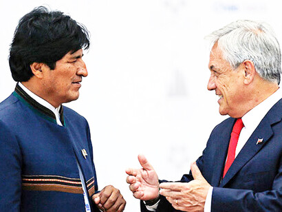 Morales y Piñera