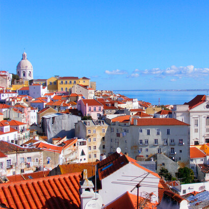 Lisboa, Portugal. Verdade seja dita, a economia portuguesa em Lisboa provavelmente nem pode ser considerada portuguesa mais