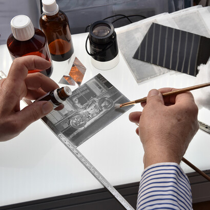 Restoration.  Courtesy of M.A.D.Gallery