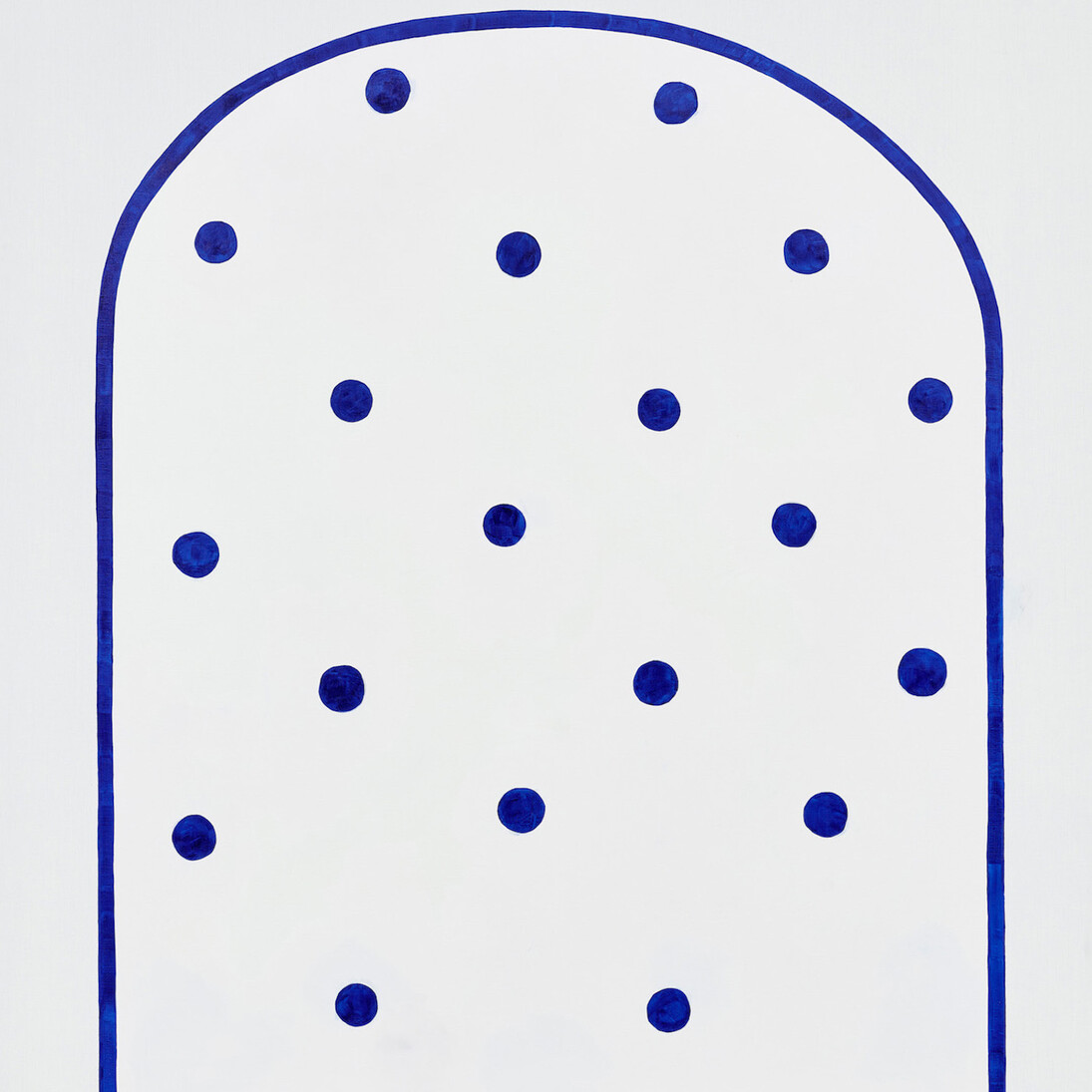 Raphaela Simon, Haube, 2016, oil on canvas. Courtesy of the artist and Galerie Max Hetzler, Berlin | Paris
