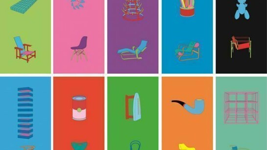 Michael Craig-Martin, Art & Design, 2012, A set of 10 screenprints, Edition of 50,
Courtesy the artist and Alan Cristea Gallery