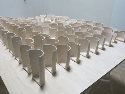 Isabel Ferrand, Exhibition view. Courtesy of Museum Boijmans