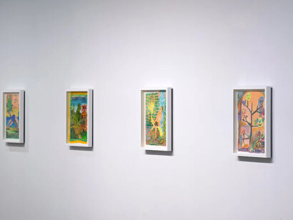 Banana ghost, exhibition view. Courtesy of SAC Gallery